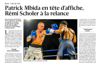 Patrick MBIDA en tête d’affiche, Rémi SCHOLER à la relance